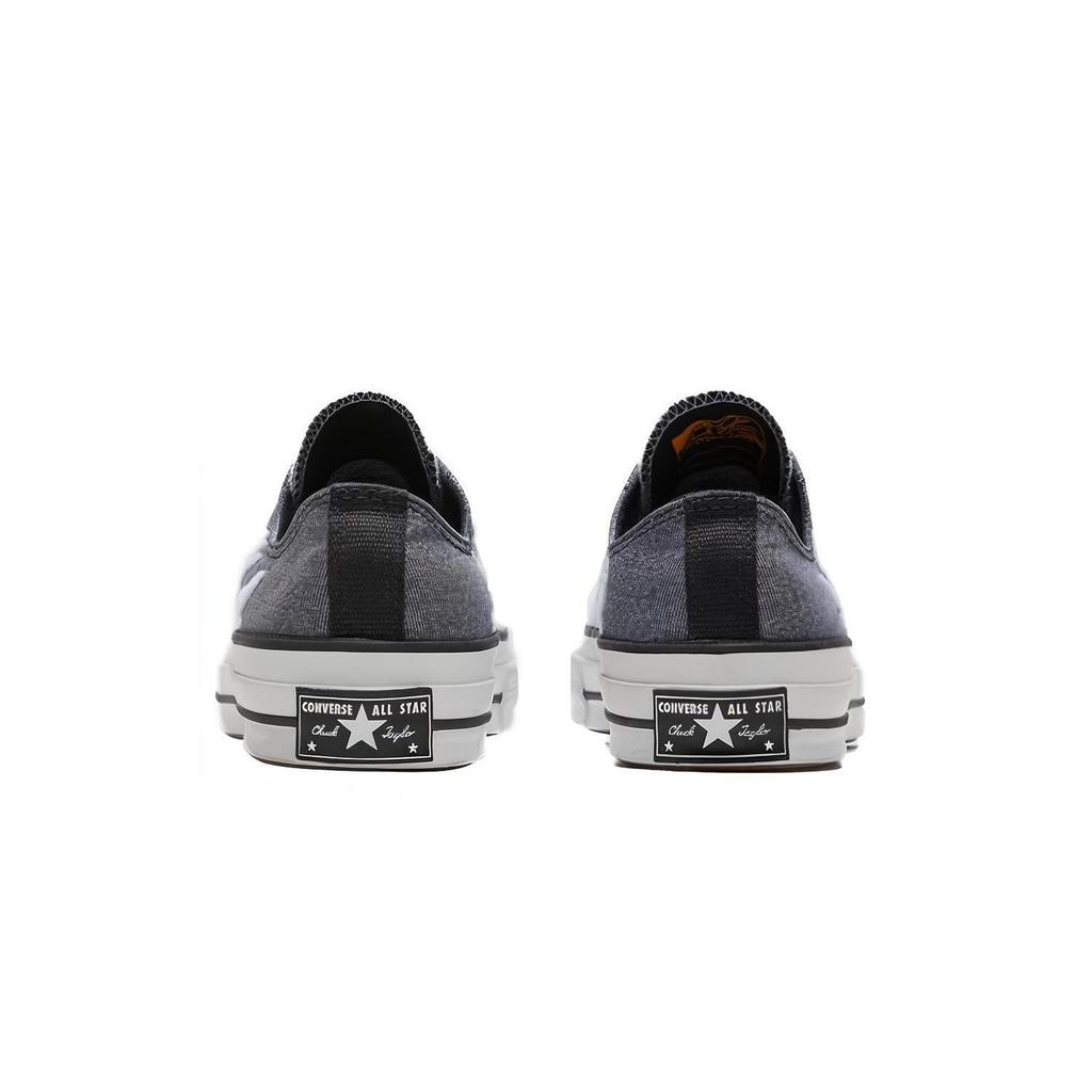 Converse Archive Flames Chuck 1970-х Низкие 'Черный Серый' 166713C