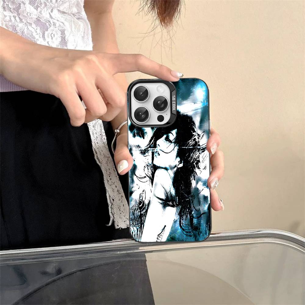 Чехол для телефона Singer D-Deftones для iPhone 17 16 15 14 13 12 11 Pro MAX Матовый Ударопрочный Задний Противоударный Матовый Чехол