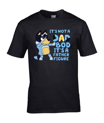 It's Not A Dad Bod, It's A Father Figure T Shirt, Father Day Daddy Dog Adult Top