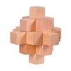 Easy Luban Lock 9Tong Wooden Iq Puzzle Brain Fitness Games Teaser Puzzles For Adults And Kid Mind Challenge Educational Gifts