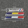For  Renault Megane 2 3 4 Twingo Clio Talisman Captur Kwid Scenic GT 3D Car Aluminum Sticker Emblem Badge Decals Accessories R111