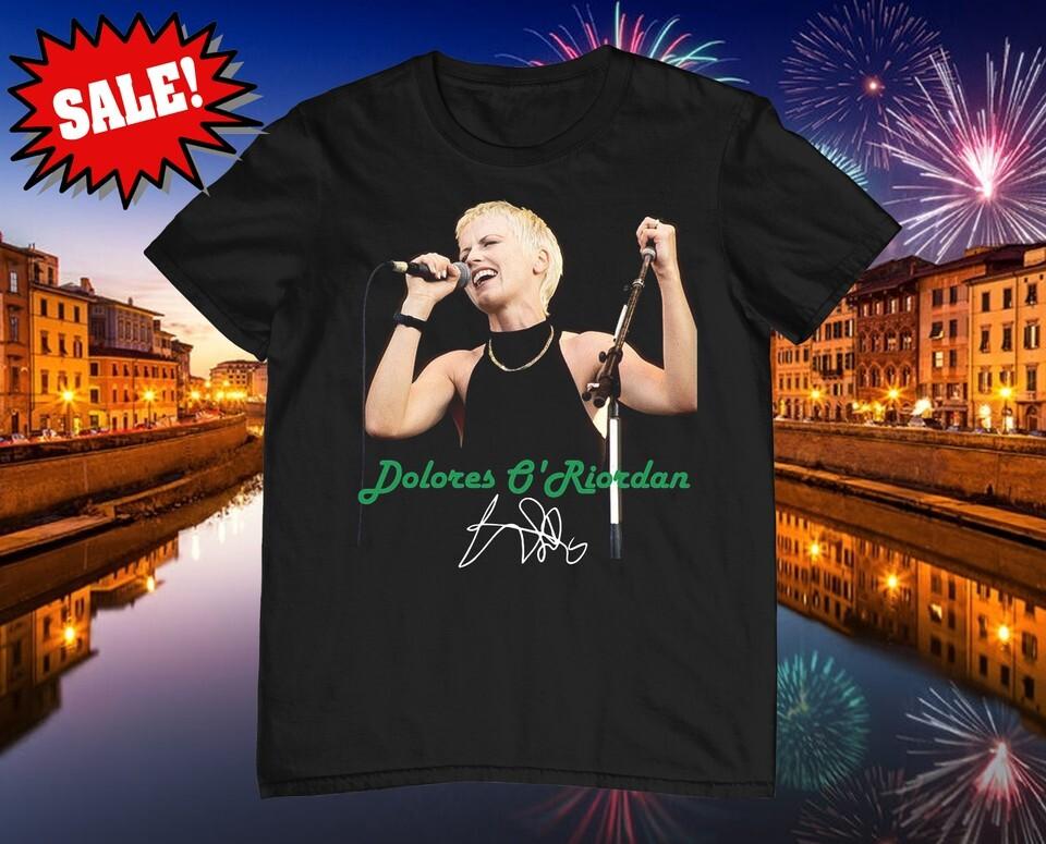 New Dolores O#039Riordan Signature Cotton Black All Size Unisex Shirt KN117 Unisex T-Shirt