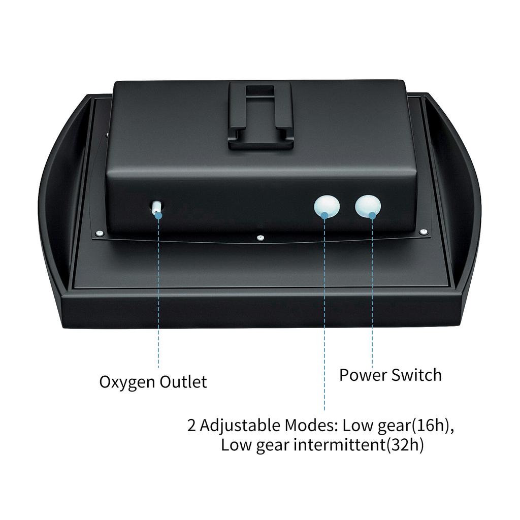 6 В 2 Вт Подключаемый солнечный кислородный насос с трубой 8,2 фута 2 камнями для воздушных пузырей Аквариум-оксигенатор для рыбы