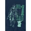 Star Wars: The Mandalorian Mens No. 1 Dad Mando T-Shirt