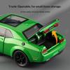 1/32 Модель автомобиля Dodge Challenger SRT Литая модель из сплава Симуляция Hellcat Мускул Спортивный автомобиль Модель Машинка для мальчика Праздничный подарок на день рождения