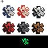 Available MEDIC Skeleton Medical Armband Patch: Hook & Loop, Waterproof, Washable PVC Badge