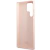Karl Lagerfeld KLHCS23LSMHCNPP S23 Ultra S918 pink Silicone Choupette Metal Pin