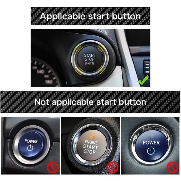 Наклейка на кнопку запуска двигателя автомобиля из углеродного волокна AIRSPEED для Lexus IS250 IS200 IS300 ES350 ES330 GS350 GS300 NX300 NX200T RX350 RX300 LX RC (красный)