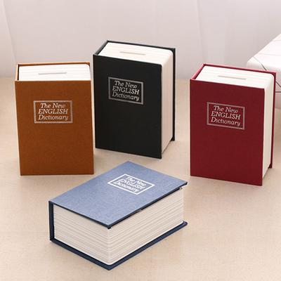 Креативная книга-словарь Копилки Свинья-копилка с замком Скрытый секретный сейф Замок Коробка для хранения наличных денег и монет Коробка для депозитов