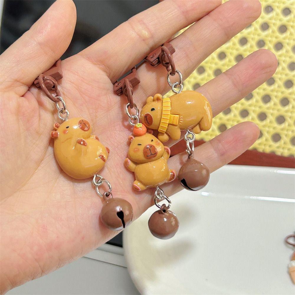 Cute Capibara Bag Hanging Pendant Funny Mobile Phone Hanging Accessories Girl
