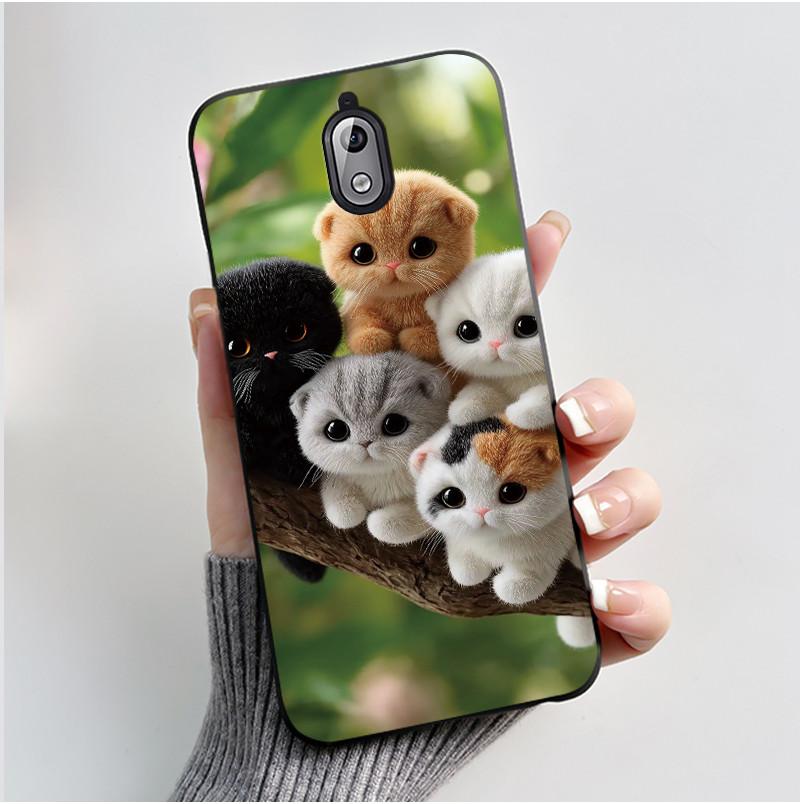 Корпус Для Nokia 3.1 TA-1049 TA-1057 / Nokia 3 TA-1032 TA-1028 Чехол Для Телефона Роскошный Милый Крутой Мальчиков Девочек Мягкий Силикон Матовый Чехол