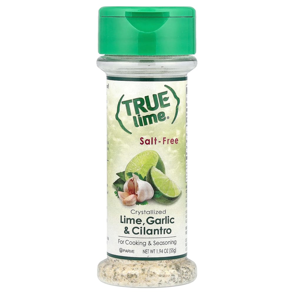 True Citrus True Lime Лайм Чеснок Кориандр Кристаллы Без Соли 55г (1,94 унции)