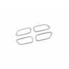 Silver Steel Inner Door Handle Lock For Toyota Corolla - 4pcs Frame Trim
