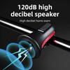 120DB Bike Horn For Bicycle Horn Doorbell Electric Bicycle Bell Loud USB Charge Bicycle Horn Electric Scooter Horn Handlebars