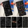 Mc2 With E=mc Math Soft Case For Samsung Galaxy S25 Ultra S9 S10 S20 S21 S22 S23 S24 Plus S24 FE Funda Cover