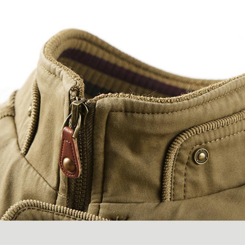 Spring Autumn Jacket Stand Collar Slim Men Fashion Casual Warm Jacket Coat Large Size 5XL Outwear Men