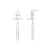 S Link Silver Earrings N0083