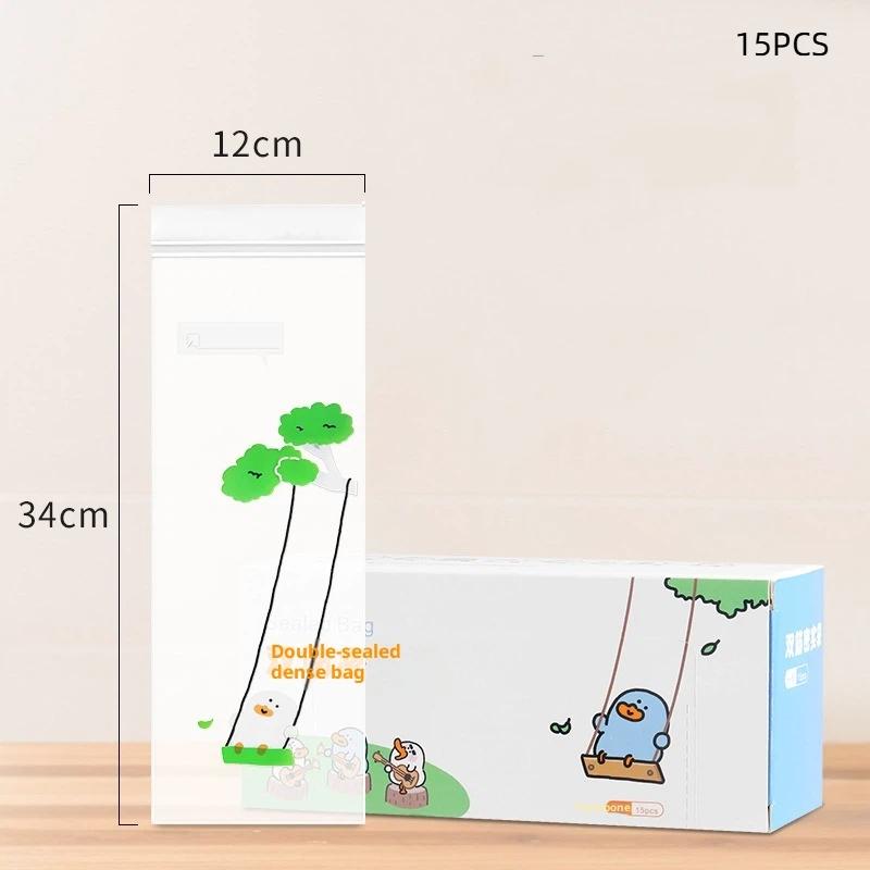 Fruits Vegetables Fresh-Keep Bags Reusable Refrigerator Storage Bags Thickened Leakproof Containers Kitchen Sealed Packaging Bag