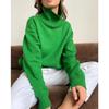 Women's Autumn and Winter Thick Knit Loose Turtleneck Casual Sweater