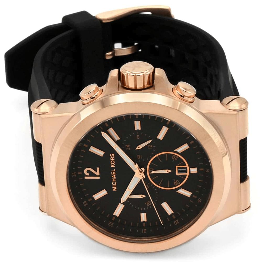 Michael Kors Мужские часы MK8184 Dylan с хронографом и черным циферблатом