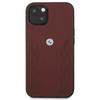 Чехол Bmw Bmhcp13Mrsppr для Iphone 13 / 14 / 15 6.1 Красный/Red Жесткий Чехол Кожаный Изогнутый Перфорированный
