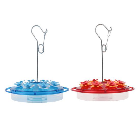 Кормушка для колибри 450 мл с насестом и портами для кормления, подвесная кормушка для диких птиц для декора сада и заднего двора