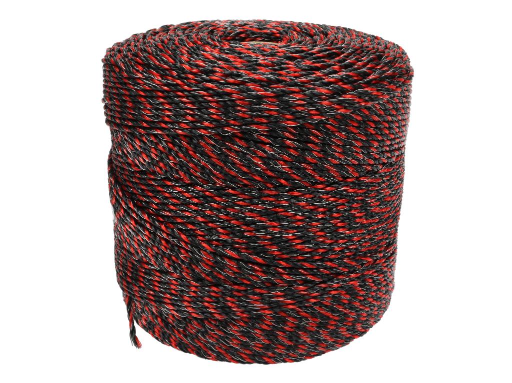 Braided line for energizer 3mm, 3x0.20mm SS black-orange 400m, Royal Farm