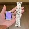 Ремешки для Apple Watch Band 45мм 44мм 42мм 40мм 41мм 46мм 49мм Силиконовый ремешок Браслет iWatch Series 10 8 9 7 6 5 4 3 SE Ultra