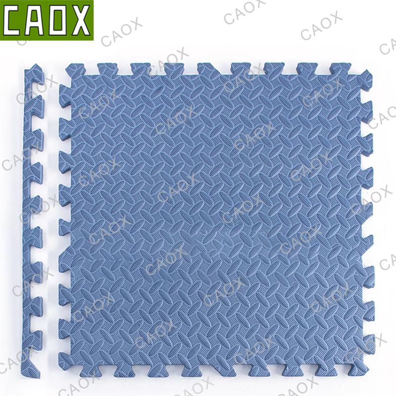 CAOX Замковые противоскользящие пенные напольные коврики 30x30x1 см
