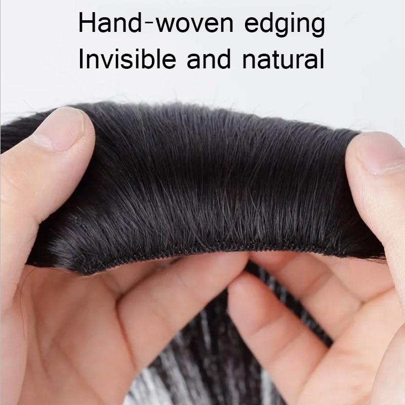 Black Brown Hair Bangs Clip In Bangs Front Fringe Hair Women Clip In Hair Extension Hair Accessories