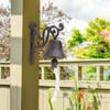 Metal Retro Outdoor Bell Rustic Wall Mounted Bell Welcome Decor Vintage Doorbell  Yard Decor
