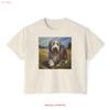 Womens Boxy T Shirt Vintage Washed Breathable Stretched Slightly Comfortable Homme Fashion Graphic Unisex Soft