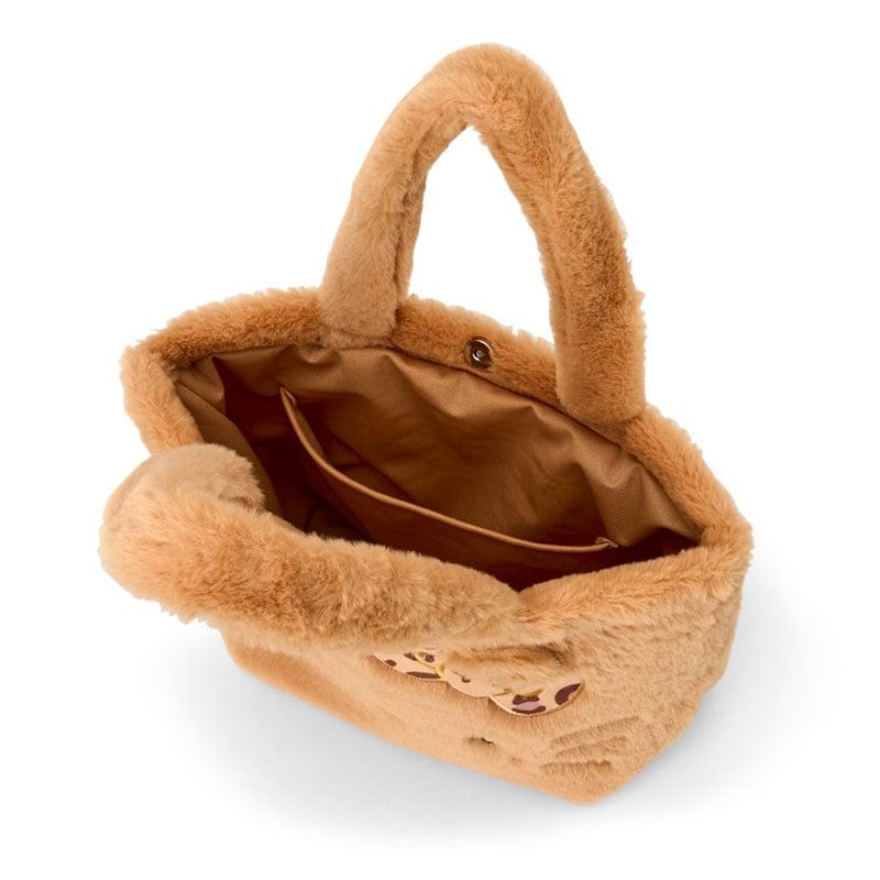 Сумка-тоут из меха Sanrio Hello Kitty ( коричневый ) Япония НОВЫЕ Персонажи Sanrio