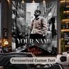 Personalized Wall Tapestry,Alex Warren Custom Printed Name, Fabric Wall Art For Indoor Room Backdrop