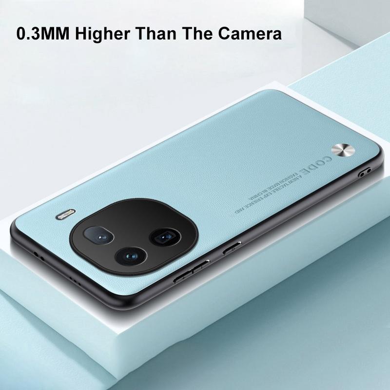 Роскошный чехол из искусственной кожи для Vivo iQOO 12 Pro 12Pro, задняя крышка, матовый силиконовый защитный чехол из ТПУ для телефона Vivo iQOO 12 5G iQOO12