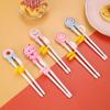1 Pair Learning Chopstick Training Correction Cute Cat Baby Kids Children Chinese Chopsticks Learner Plastic Kitchen Tableware