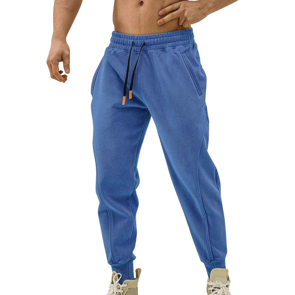 Повседневные спортивные брюки, мужские свободные леггинсы с длинными вставками, тренировочные брюки для бега и фитнеса