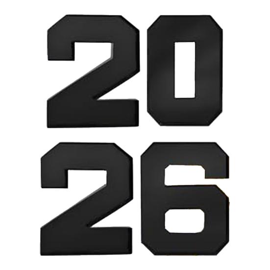 Наполняемый картонный сервировочный поднос номер 2026 поднос для закусок поднос для еды для выпускного вечера контейнер для конфет десертов закусок для вечеринки по случаю выпускного юбилея Нового года