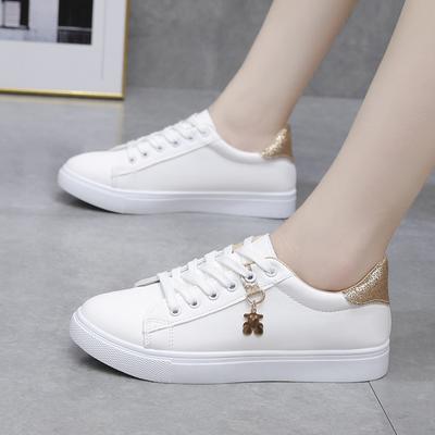 Мода 2024 Новая мода Шнуровка Женская спортивная обувь Женская повседневная обувь С принтом Летняя Женская из ПУ Милые Балетки