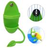 Durable Plastic Parakeet Budgie Cockatiel Parrot Feeder Hanging Swings Bird Chew Toy Cage Hammock