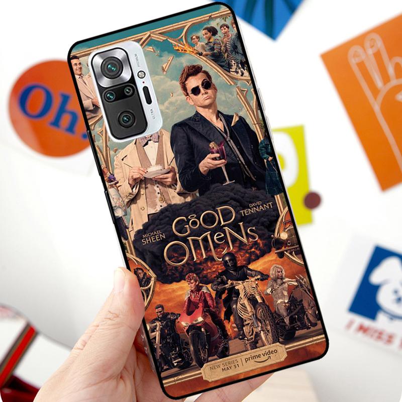 Чехол 'Благие Знамения' для Xiaomi Redmi Note 12 Pro 11 8 9 10 Pro 9S 10S 11S 12S Redmi 12C 10C 9C 10A