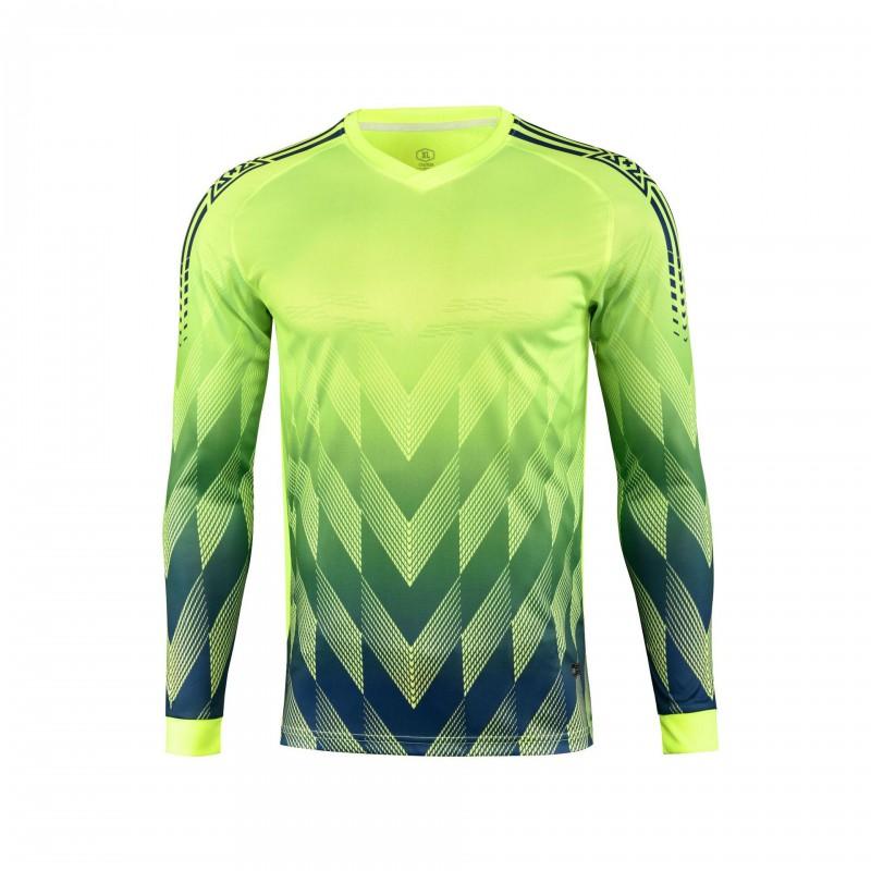 Goalkeeper Jersey Team Sports Mens Soccer Goalie Shirt Pure Color All