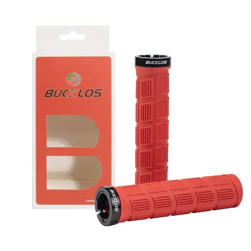 BUCKLOS MTB Ручки Руля Антискользящие Ручки для Руля Горного Велосипеда Велосипедные Манжеты Запирающиеся Велосипедные Перчатки для Руля Аксессуары для Велосипеда