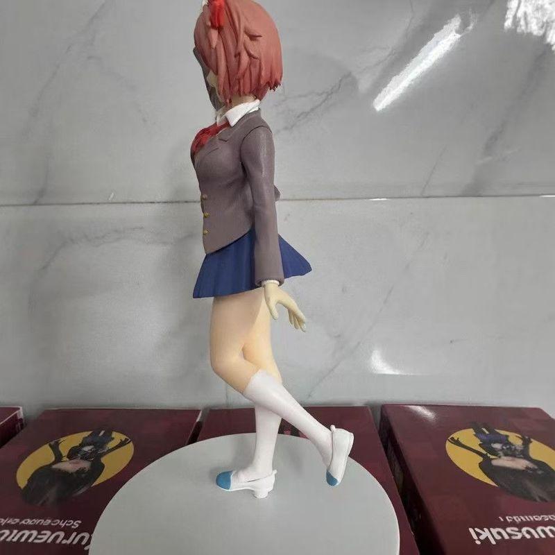 Клуб романтики Sayori Аниме Фигурка Статичная Стоячая ПВХ Модель В Коробке Настольное Украшение Коллекционный Подарок Для Аниме Фанатов
