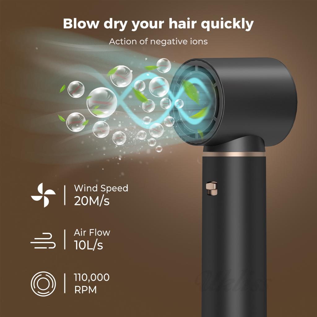 2-in-1 Hair Dryer for Home Use, Salon Quality Blow Dryer, Straight & Curling, Anti-Damage, Multi-Function Blow Dryer