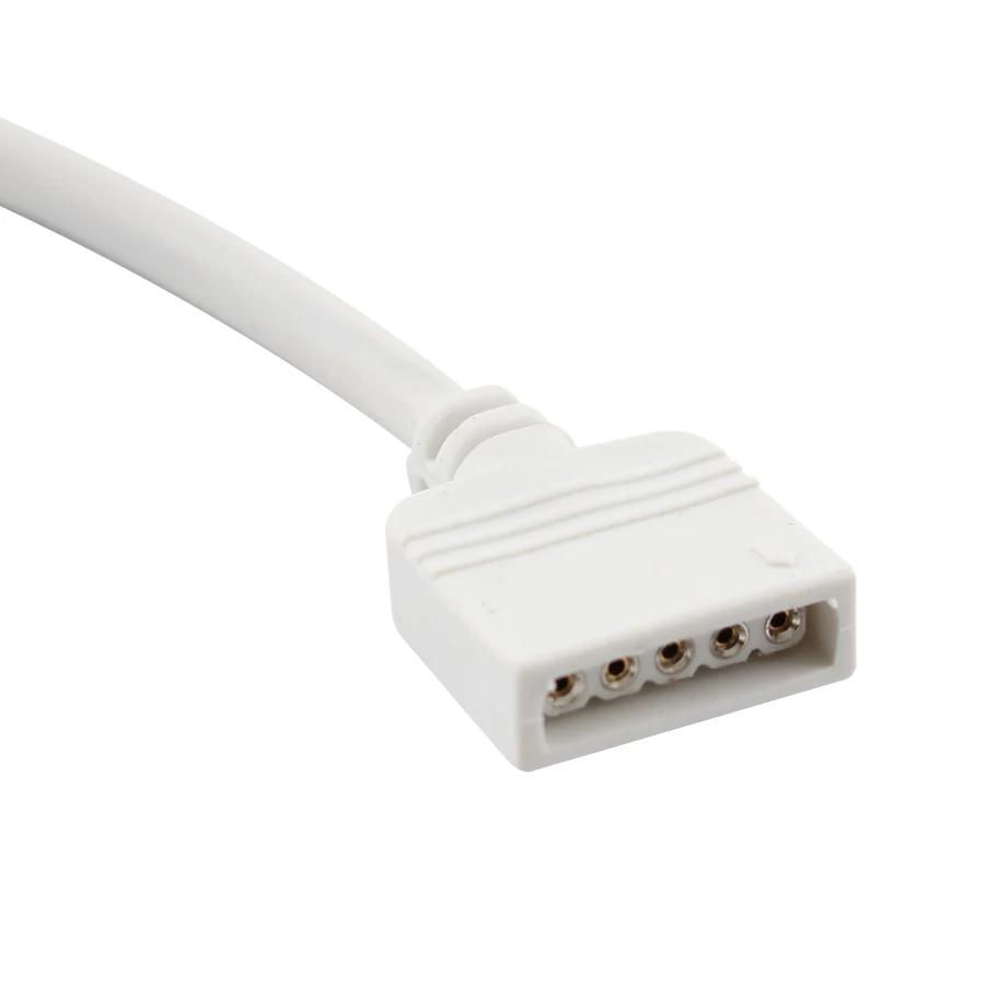 40-клавишный ИК-пульт дистанционного управления DC 12 В 24 В 5-контактный RGBW светодиодный диммер 12 Вольт Управление светом для WS2812 WS2811 Контроллер светодиодной ленты