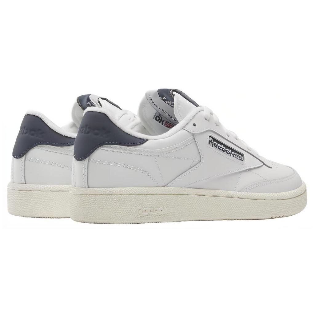 Reebok Club C 85 Белые кроссовки унисекс East Coast Blue - Белый мел 100074163