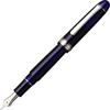 Platinum Century Fountain Pen  Rhodium Finish  Chartres Blue