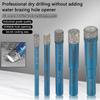 Brazed Dry Drill Bit Opening Hole For Marble Brick Ceramic Granite Glas Hole Opener Drilling Tool Hexagonal Shank Drill 5/6/8/10/12mm