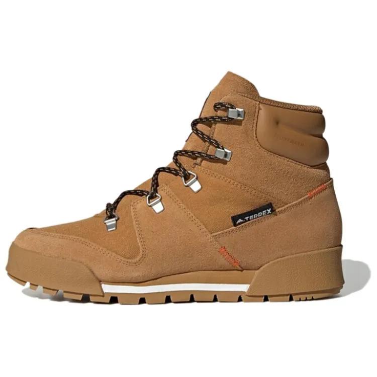adidas Terrex Snowpitch Cw 'Коричневый Белый' Женские (унисекс) Альпинистские походные ботинки FV5165